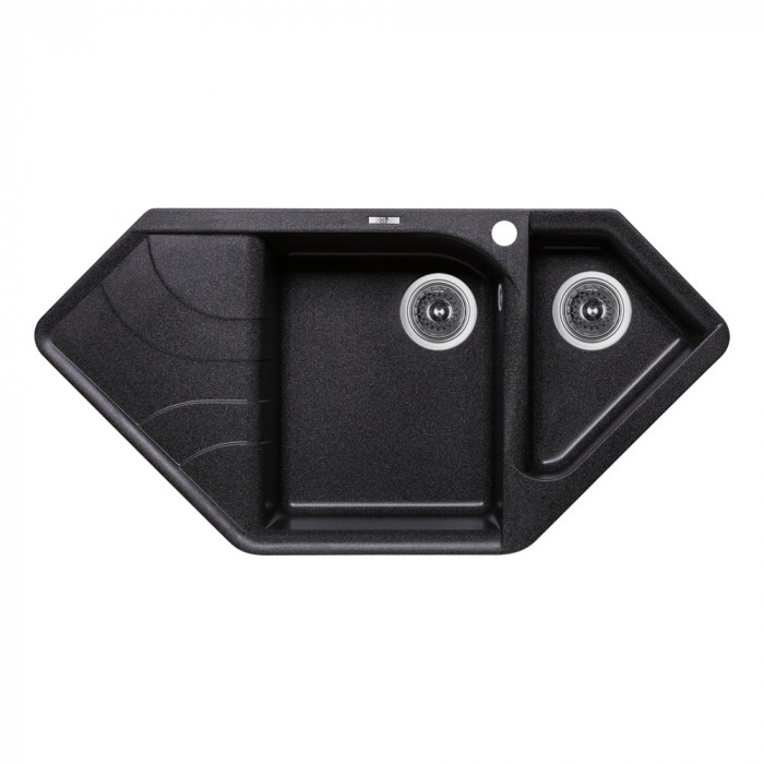 Кухонна мийка Lidz 1000x500/225 BLA-03 (LIDZBLA031000500225)