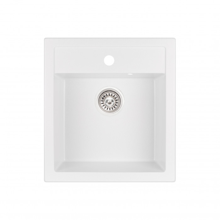 Кухонна мийка Qtap CS 5046 WHI (QT5046WHI650)
