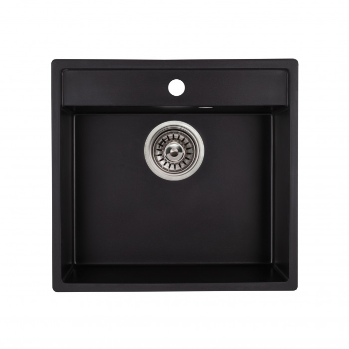 Кухонна мийка Qtap CS 5250 BLA (QT5250BLA404)