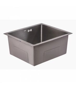 Кухонная мойка Qtap D4843BL Black 2.7/1.0 мм (QTD4843BLPVD2710)
