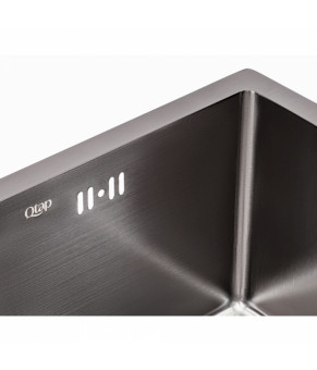 Кухонная мойка Qtap D4843BL Black 2.7/1.0 мм (QTD4843BLPVD2710)