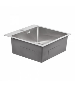 Кухонная мойка Qtap D5050 Satin 2.7/1.0 мм (QTD505010)