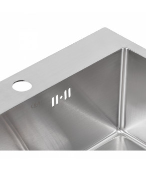 Кухонная мойка Qtap D5050 Satin 2.7/1.0 мм (QTD505010)