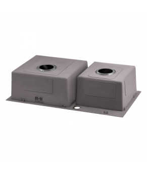 Кухонная мойка Qtap S7843 Satin 2.7/1.0 мм (QTS784310)