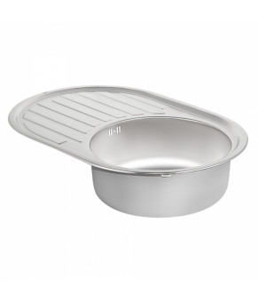 Кухонная мойка Qtap 7750 Satin 0,8 мм (QT7750SAT08)