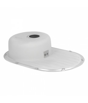 Кухонная мойка Qtap 7750 Satin 0,8 мм (QT7750SAT08)
