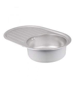 Кухонная мойка Qtap 7750 Micro Decor 0,8 мм (QT7750MICDEC08)