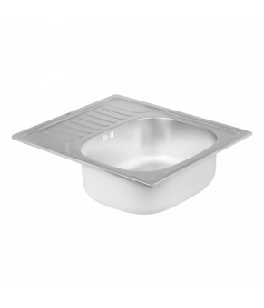 Кухонная мойка Qtap 5848 Satin 0,8 мм (QT5848SAT08)