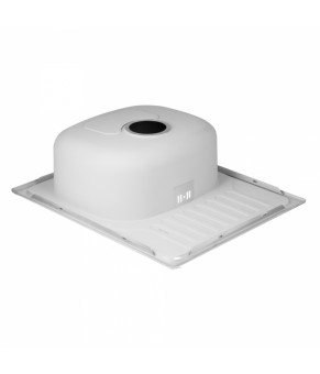 Кухонная мойка Qtap 5848 Satin 0,8 мм (QT5848SAT08)