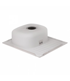 Кухонная мойка Qtap 5848 Micro Decor 0,8 мм (QT5848MICDEC08)