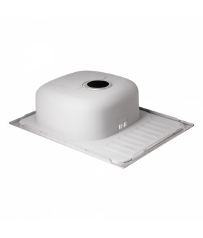 Кухонная мойка Qtap 6550 Micro Decor 0,8 мм (QT6550MICDEC08)