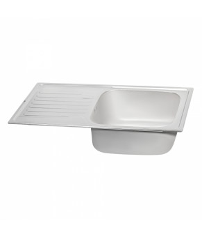 Кухонная мойка Qtap 7843 Satin 0,8 мм (QT7843SAT08)