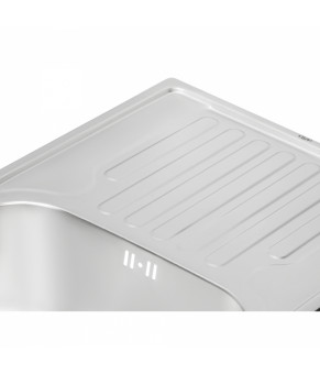 Кухонная мойка Qtap 7843 Satin 0,8 мм (QT7843SAT08)