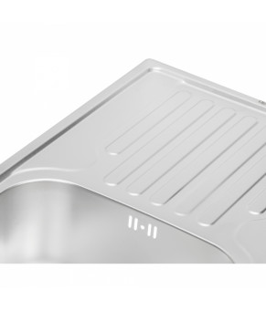 Кухонная мойка Qtap 7843 Micro Decor 0,8 мм (QT7843MICDEC08)