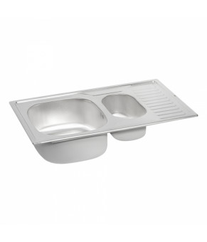 Кухонная мойка Qtap 7850-B Satin 0,8 мм (QT7850BSAT08)