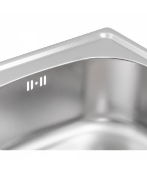 Кухонная мойка Qtap 5047 Satin 0,8 мм (QT5047SAT08)