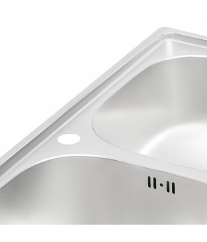 Кухонная мойка Qtap 7843-B Micro Decor 0,8 мм (QT7843BMICDEC08)