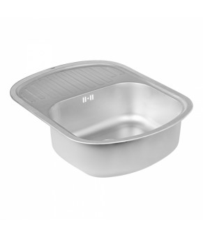 Кухонная мойка Qtap 6349 Micro Decor 0,8 мм (QT6349MICDEC08)