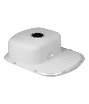 Кухонная мойка Qtap 6349 Micro Decor 0,8 мм (QT6349MICDEC08)
