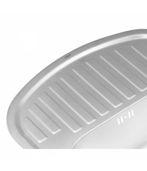 Кухонная мойка Qtap 6349 Micro Decor 0,8 мм (QT6349MICDEC08)