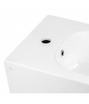 Биде подвесное Qtap Jay 520х360х320 White QT07555376W