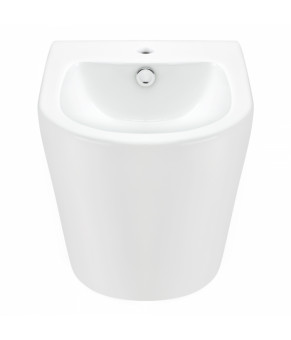 Биде подвесное Qtap Scorpio 515x370x350 White QT14551380GW