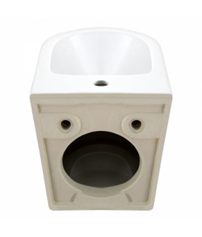 Биде подвесное Qtap Scorpio 515x370x350 White QT14551380GW