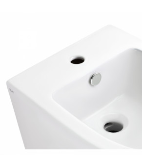 Биде подвесное Qtap Robin 515х370х350 White QT13551381GW