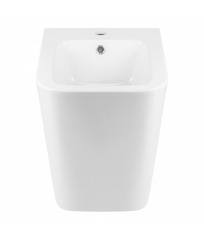 Биде напольное Qtap Crow 545х360х410 White (QT05443370W)