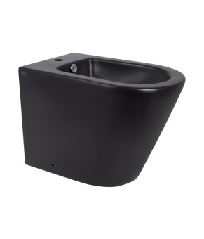 Биде напольное Qtap Scorpio Matt black QT14441003CMB