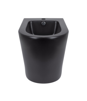 Биде напольное Qtap Scorpio Matt black QT14441003CMB
