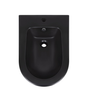 Биде напольное Qtap Scorpio Matt black QT14441003CMB