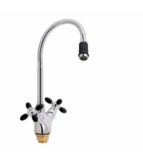 Смеситель для кухни с рефлекторным изливом Lidz (BCR) 74 18 273F-4
