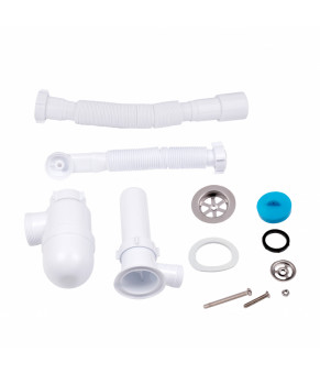 Сифон для раковины Lidz (WHI) 60 08 E004 00