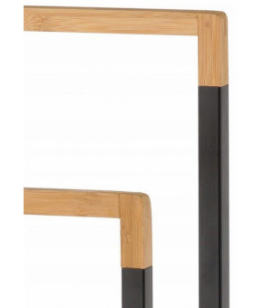 Вешалка для полотенец Rea Black Bamboo 390709