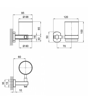 Стакан Qtap Liberty BLM 1158