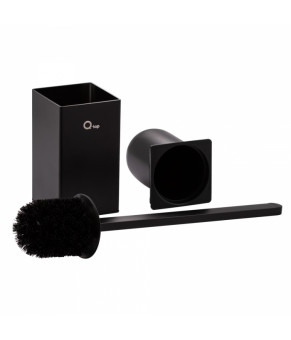Ёршик для унитаза Qtap Liberty QTLIBBLM11572 Black (QTLIBBLM11572)