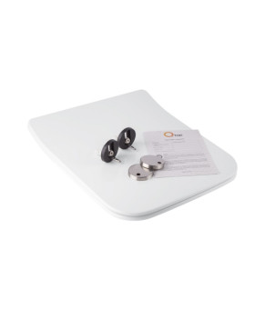 Сиденье для унитаза Qtap Crow (QT0599SC2170W) с микролифтом Slim