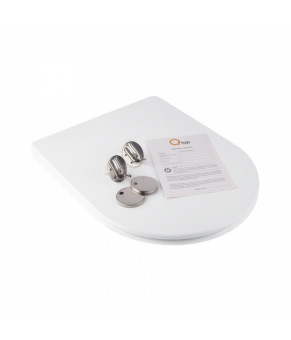 Сиденье для унитаза Qtap (Swan, Jay) с микролифтом Slim QT1699SC5176W