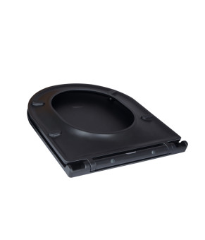 Сиденье для унитаза Qtap Robin с микролифтом Slim QT99HY2411MB