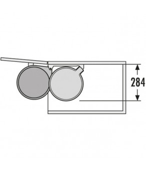 Мусорное ведро Hailo Big-Box 3715-90