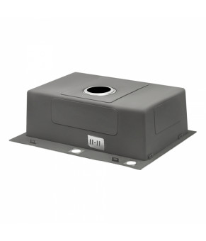 Набор 4 в 1 Qtap кухонная мойка D6045 Satin + смеситель + сушилка + дозатор для моющего средства
