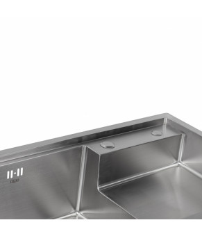 Кухонная мойка Qtap D7848-L Satin 3.0/1.2 мм (QTD7848L3012)