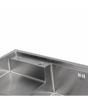 Кухонная мойка Qtap D7848-R Satin 3.0/1.2 мм (QTD7848R3012)