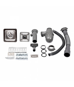 Кухонная мойка Qtap DK5050 Satin 2.7/1.0 мм (QTDK50502710)