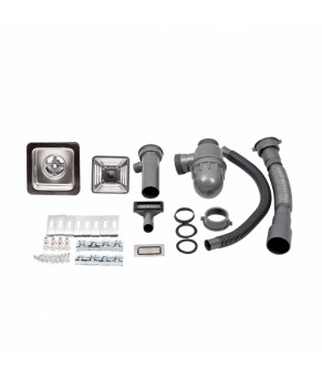 Кухонная мойка Qtap DK5050BL Black 2.7/1.0 мм (QTDK5050BLPVD2710)