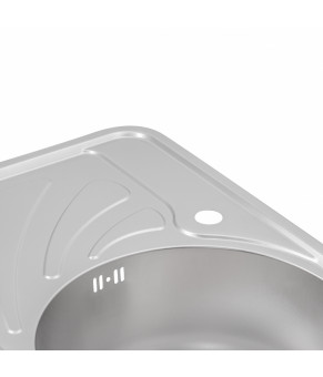 Кухонная мойка Qtap 6744R Micro Decor 0,8 мм (QT6744RMICDEC08)