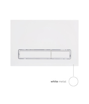 Комплект підвісного унітазу Qtap Tern Rimless з інсталяцією Nest 4в1 (лінійна клавіша White) SD00043020