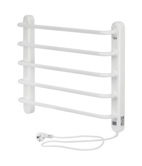 Полотенцесушитель электрический Qtap Presto 11115R WHI
