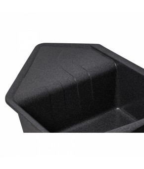 Кухонная мойка Lidz 1000x500/225 BLA-03 (LIDZBLA031000500225)
